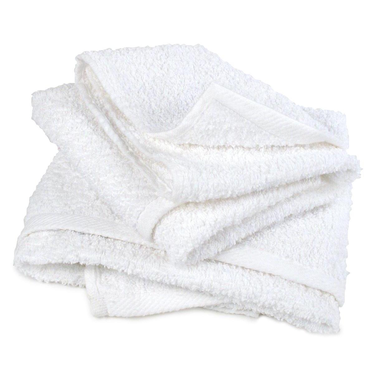 Buffalo Qualifies for Free Shipping Buffalo White Hemmed Towels 25 lb Box #10818