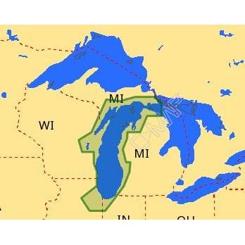 C-MAP USA Qualifies for Free Shipping C-MAP M-NA-D931 4D Local Lake Michigan #M-NA-D931