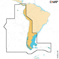 C-MAP USA Not Qualified for Free Shipping C-MAP Reveal X Costa Rica Chile and Falklands #M-SA-T-500-R-MS