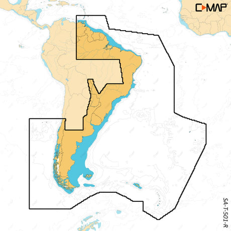 C-MAP USA Qualifies for Free Shipping C-MAP Reveal X Gulf of Paria to Cape Horn #M-SA-T-501-R-MS