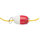 Cal-june Qualifies for Free Shipping Cal-june Polystyrene Economy Rope Float 5" L Red and White #1504