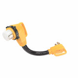 Camco Qualifies for Free Shipping Camco 50a Powergrip Locking Electrical Adapter 90-Degree #55562