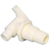 Camco Qualifies for Free Shipping Camco Dual Size Drain Valve MPT without Flange 3/8" or 1/2" Male NPT #22243