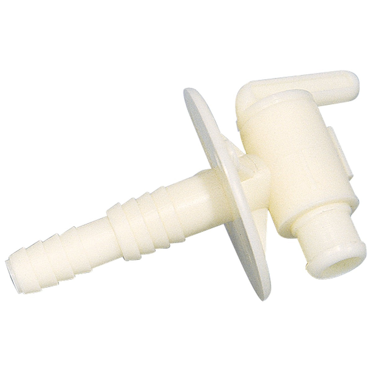 Camco Qualifies for Free Shipping Camco Dual-Size Drain Valve with Flange 3/8" or 1/2" Barb #22223