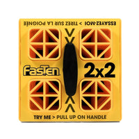 Camco Qualifies for Free Shipping Camco Fasten Leveling Blocks with T-Handle 2 x 2 Yellow #44512