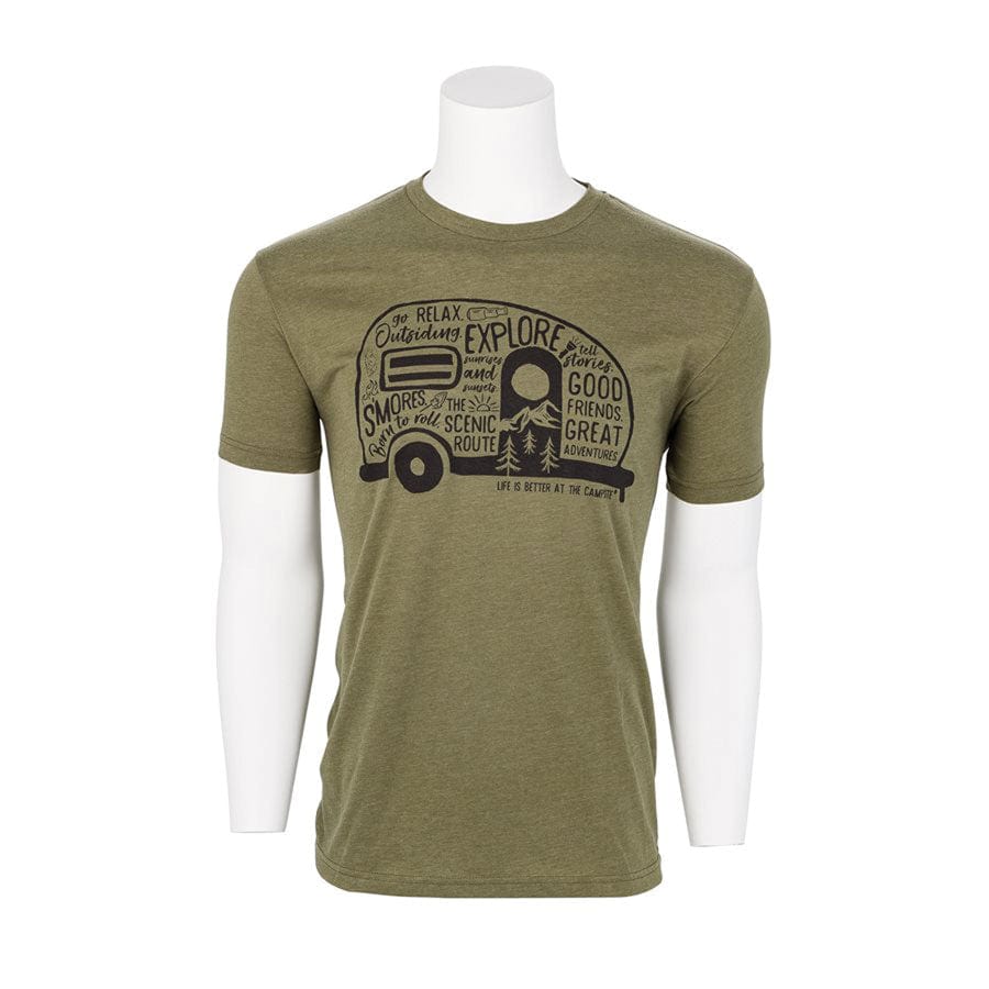 Camco Qualifies for Free Shipping Camco Libatc Graffiti RV T-Shirt Medium #53341