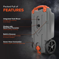 Camco Not Qualified for Free Shipping Camco Portable Holding Tank 21 Gallon #39002
