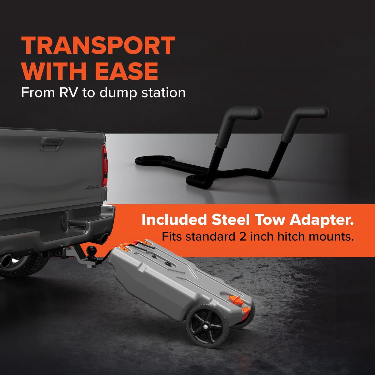 Camco Not Qualified for Free Shipping Camco Portable Holding Tank 21 Gallon #39002