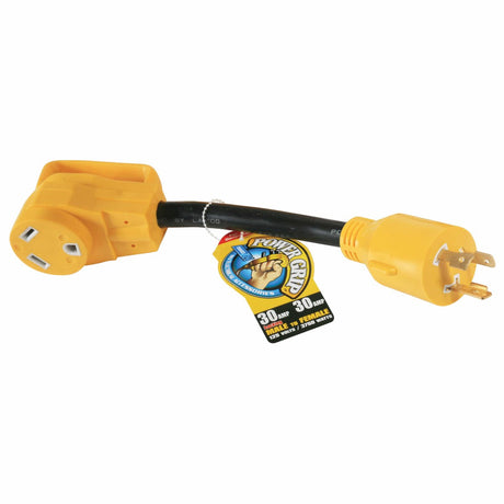 Camco Qualifies for Free Shipping Camco Power Grip 3-Prong Dogbone Generator Adapter #55272
