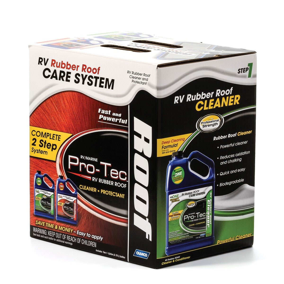 Camco Qualifies for Free Shipping Camco Pro-Tec Rubber Roof Care System #41453