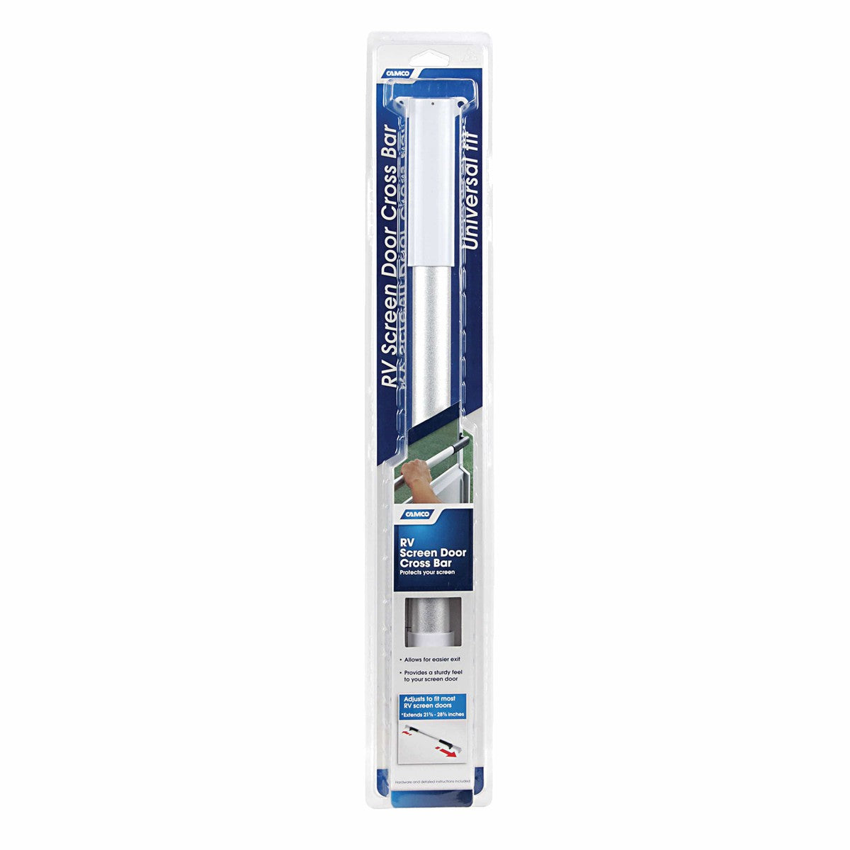 Camco Qualifies for Free Shipping Camco RV Screen Door Cross Bar White #42186