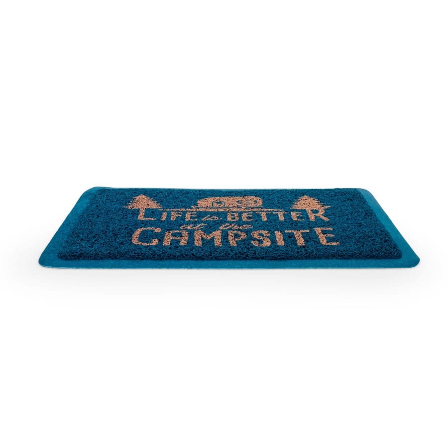 Camco Qualifies for Free Shipping Camco Scrub Rug Blue/Orange #53201