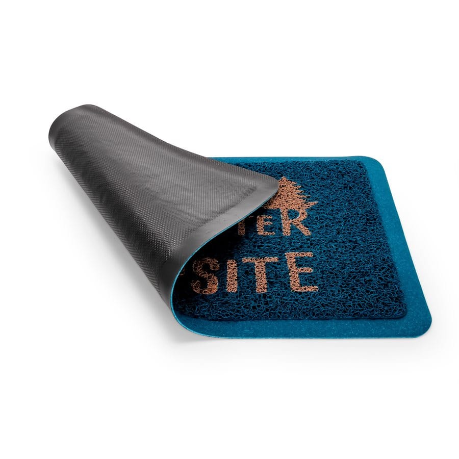 Camco Qualifies for Free Shipping Camco Scrub Rug Blue/Orange #53201