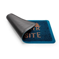 Camco Qualifies for Free Shipping Camco Scrub Rug Blue/Orange #53201