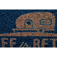 Camco Qualifies for Free Shipping Camco Scrub Rug Blue/Orange #53201
