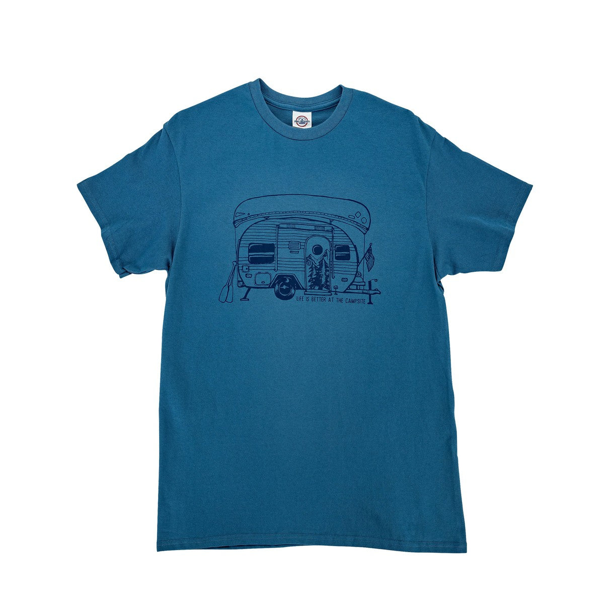 Camco Qualifies for Free Shipping Camco T-Shirt 2XL Blue Trailer Print Life Is Better #53286