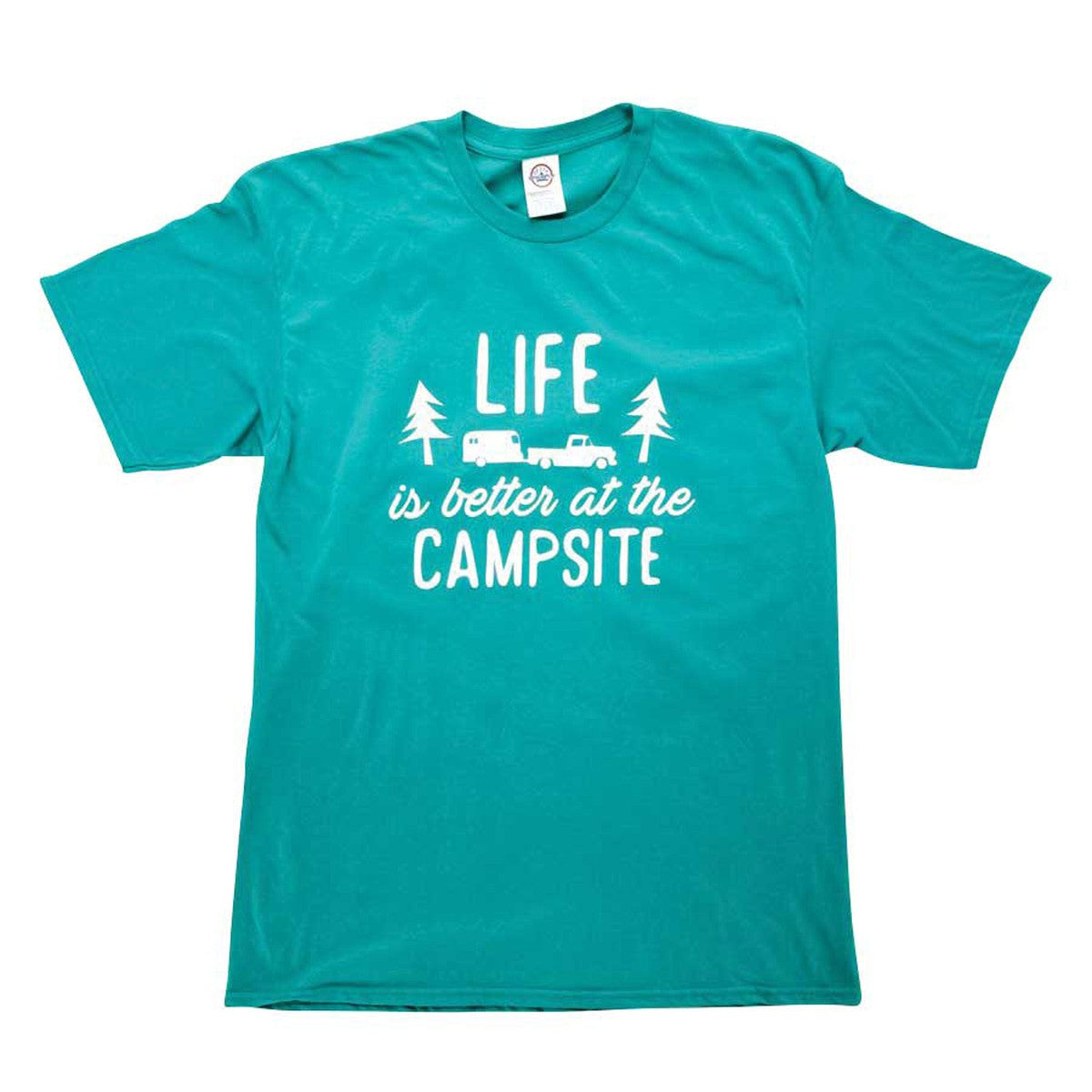 Camco Qualifies for Free Shipping Camco T-Shirt Teal Small #53217