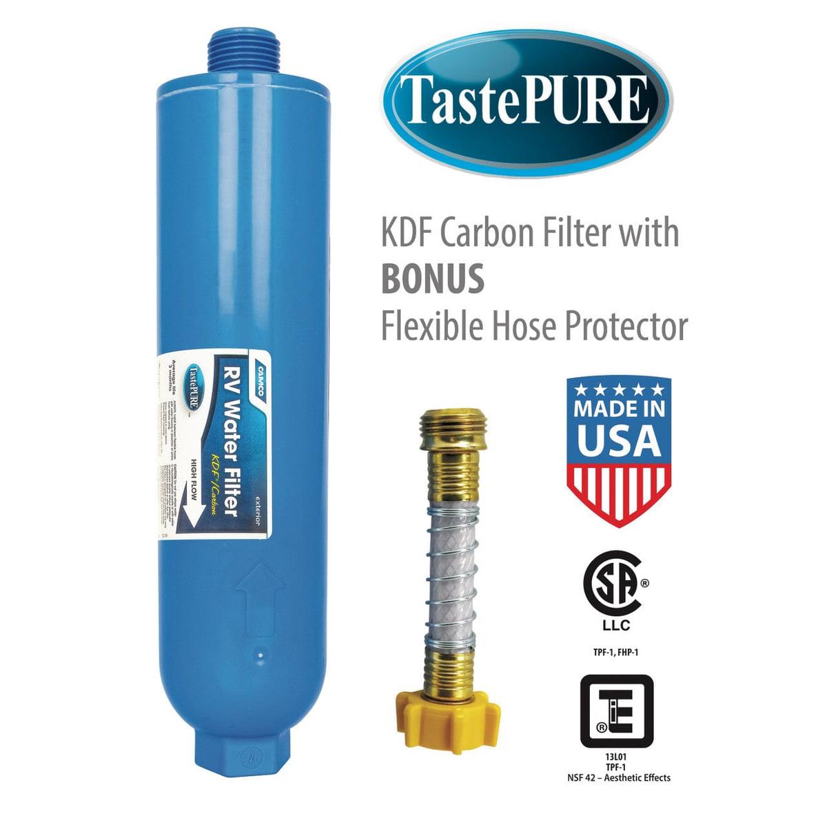 Camco Qualifies for Free Shipping Camco TST Water Filter Bilingual #40013