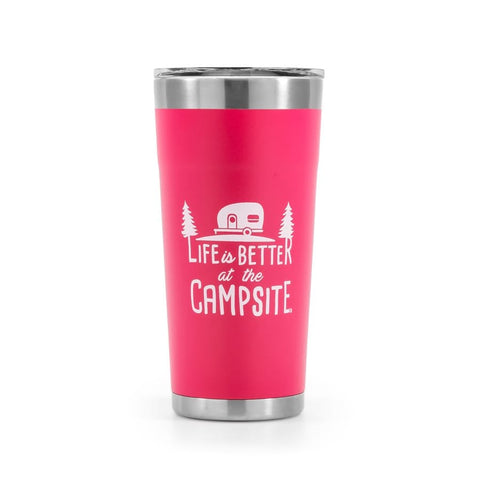 Camco Qualifies for Free Shipping Camco Tumbler 20 oz Coral Pink #53061