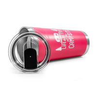 Camco Qualifies for Free Shipping Camco Tumbler 20 oz Coral Pink #53061