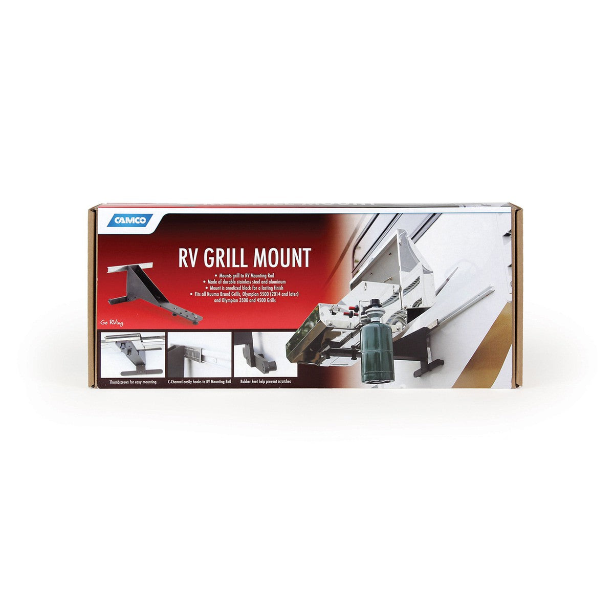 Camco Qualifies for Free Shipping Camco Universal RV Grill Mount #58090