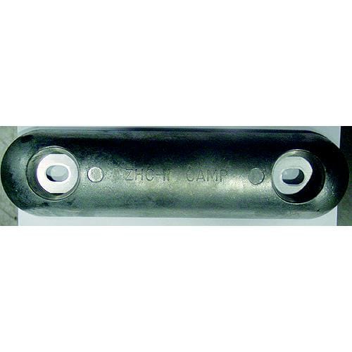 Camp Zinc Qualifies for Free Shipping Camp Zinc Hull Plate Zinc 12" x 3" x 1-1/2" #ZHC11