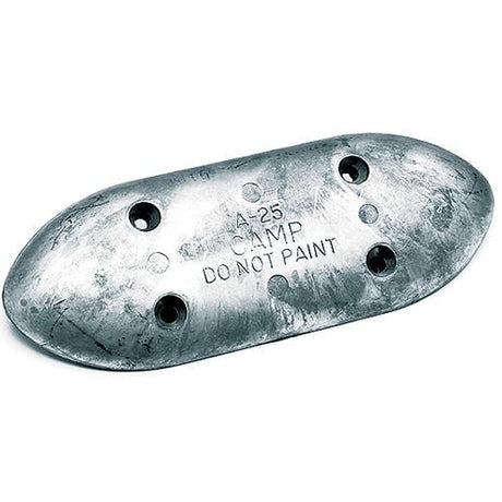 Camp Zinc Qualifies for Free Shipping Camp Zinc Hull Plate Zinc 9-1/4" Long #A25