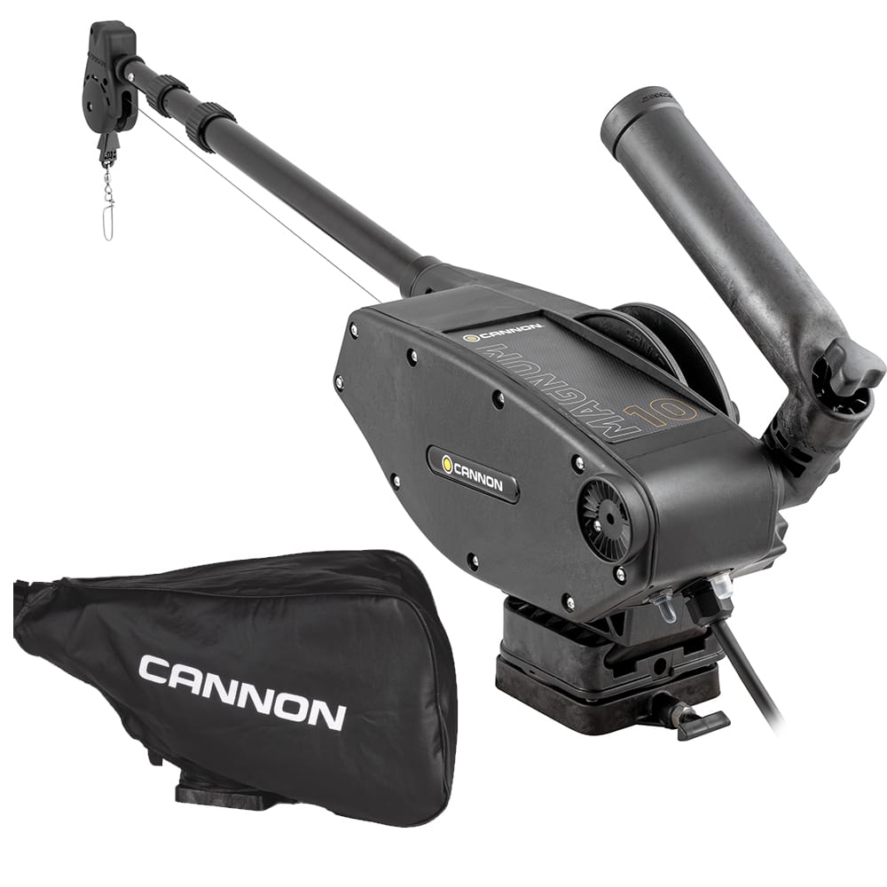 Cannon Qualifies for Free Shipping Cannon Magnum 10 Electric Downrigger with Black Cover #1902305/BLKCOVER