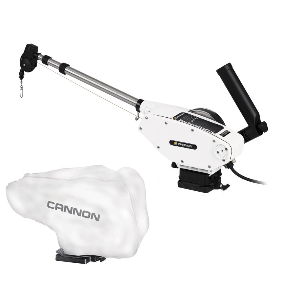 Cannon Qualifies for Free Shipping Cannon Magnum 10 STX-TS Downrigger with White Cover #1902310/WHTCOVER