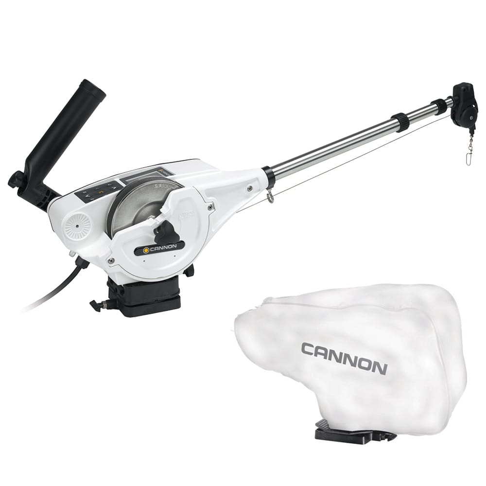 Cannon Qualifies for Free Shipping Cannon Optimum 10 Tournament Series Downrigger with White Cover #1902340/WHTCOVER