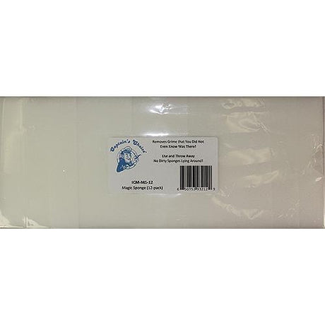 Captain's Choice Qualifies for Free Shipping Captain's Choice Magic Sponge 2.5" x 5" 12-pk #ICMMS12