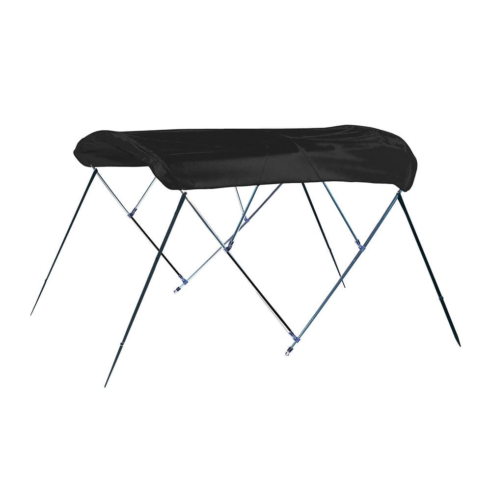 Carver Industries Not Qualified for Free Shipping Carver 4 Bow 8' Pontoon Bimini Top with Boot Black Acrylic #A8SQ4893UB-02