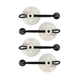 Carver Industries Qualifies for Free Shipping Carver Suction Cup Tie-Downs 4-pk #61003