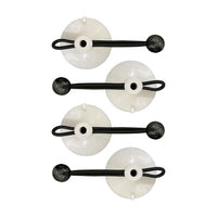Carver Industries Qualifies for Free Shipping Carver Suction Cup Tie-Downs 4-pk #61003