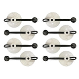 Carver Industries Qualifies for Free Shipping Carver Suction Cup Tie-Downs 8-pk #61005