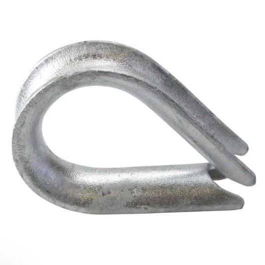 Chicago Hardware Qualifies for Free Shipping Chicago Hardware Thimble Rope Galvanized 3/8" #225250