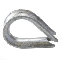 Chicago Hardware Qualifies for Free Shipping Chicago Hardware Thimble Rope Galvanized 3/8
