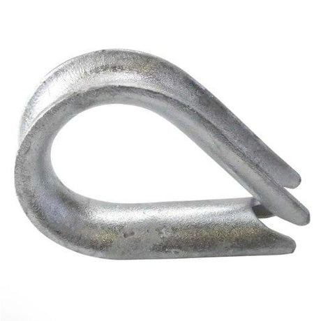 Chicago Hardware Qualifies for Free Shipping Chicago Hardware Thimble Rope Galvanized 5/8" #225403
