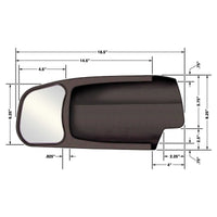 Cipa Qualifies for Free Shipping Cipa Towing Mirror for Dodge 1500/2500 09-18 RH #11402