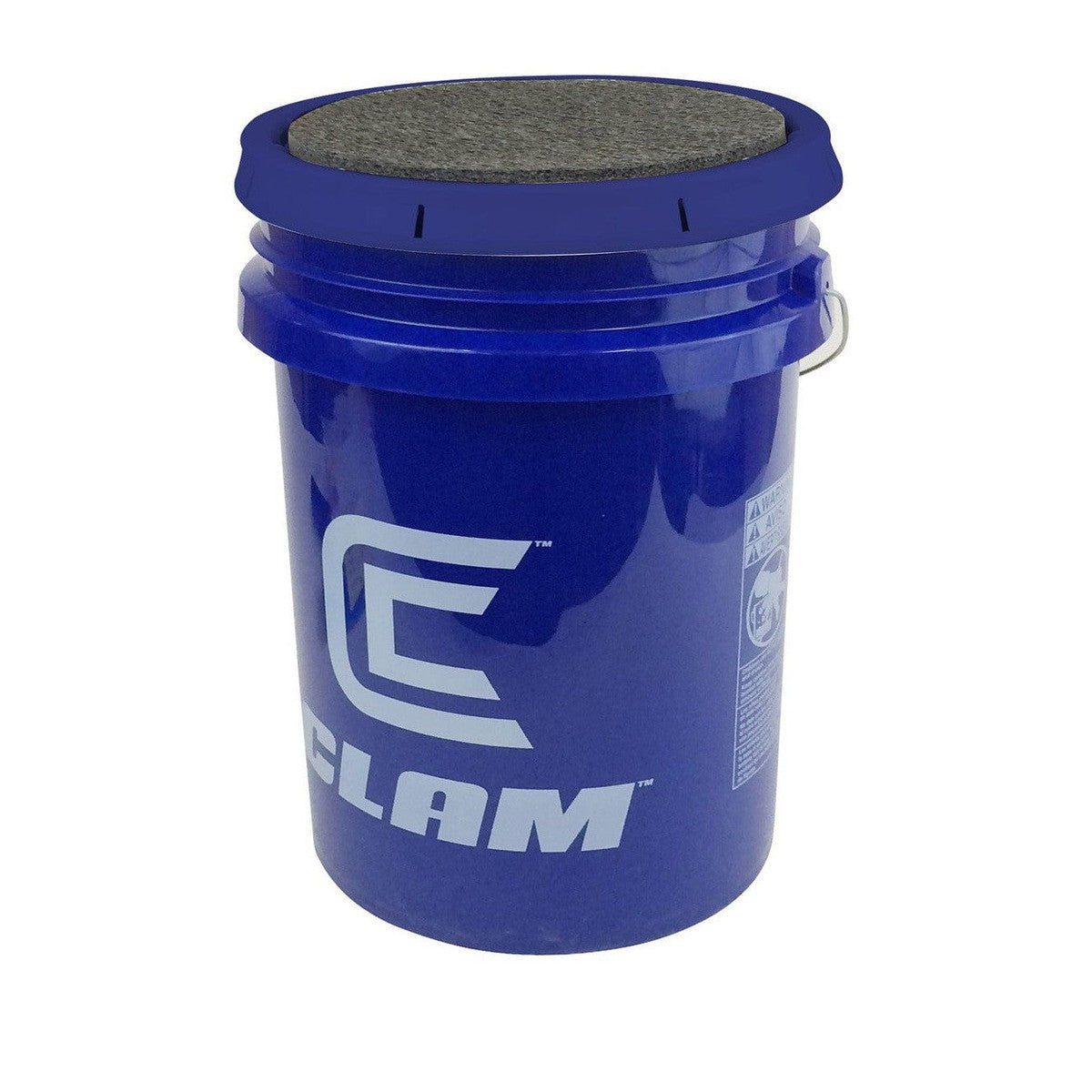 Clam Qualifies for Free Shipping Clam 6 Gallon Bucket with Lid #10156