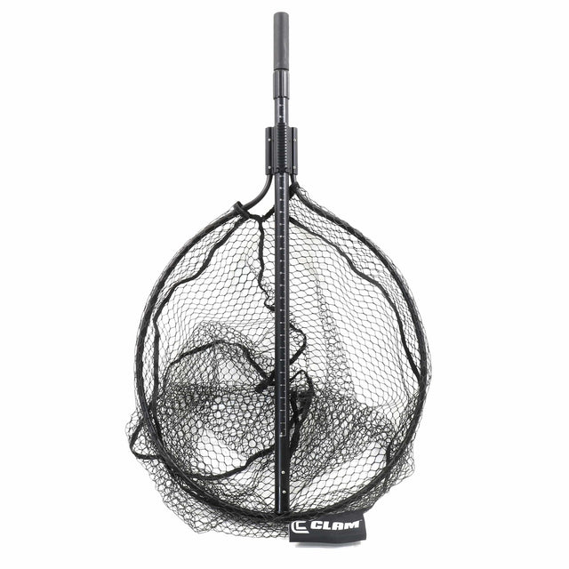 Clam Qualifies for Free Shipping Clam Fortis Net 160 23.75" x 19.75" x 19.75" with 65.3" Handle Black #16341