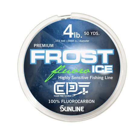 Clam Pro Tackle Qualifies for Free Shipping Clam Pro Tackle Frost Line Fluorocarbon 2 lb Clear 50 Yard #10970