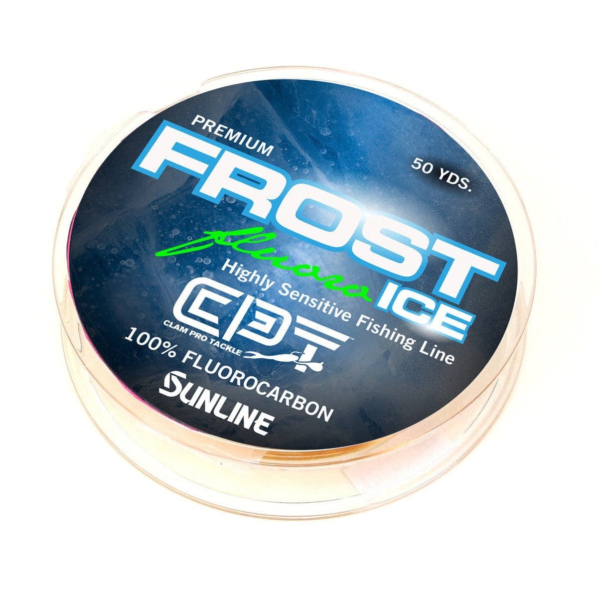 Clam Pro Tackle Qualifies for Free Shipping Clam Pro Tackle Frost Line Fluorocarbon 6 lb Metered Chrt/Clear 50 Yard #10966
