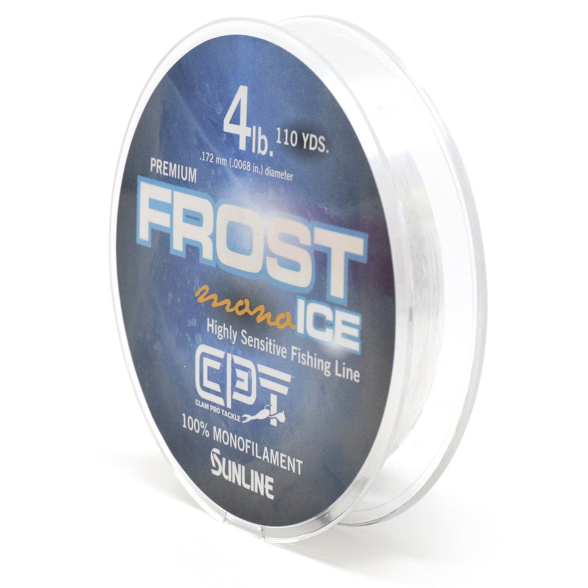Clam Pro Tackle Qualifies for Free Shipping Clam Pro Tackle Frost Line Monofiliment 8 lb Clear 110 Yard #10992