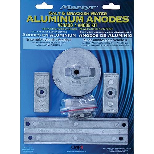 CMP Global Qualifies for Free Shipping CMP Global 4-Cylinder Anode Kit #CMVERADO4KITA