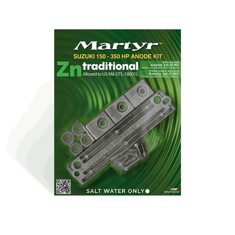 CMP Global Qualifies for Free Shipping CMP Global Anode Suzuki Zinc #CMSZ150350KITZ