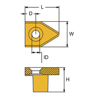 CMP Global Qualifies for Free Shipping CMP Global Line Cutter Anode Model C/D/E #CMLCCDEZ