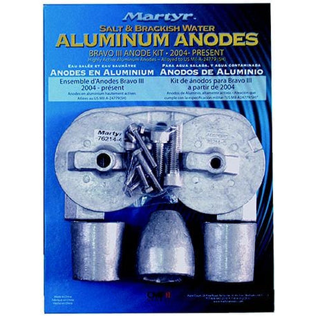 CMP Global Qualifies for Free Shipping CMP Global Mercury Bravo III 2004-up Plus Kit Zinc #CMBRAVO3KITZ