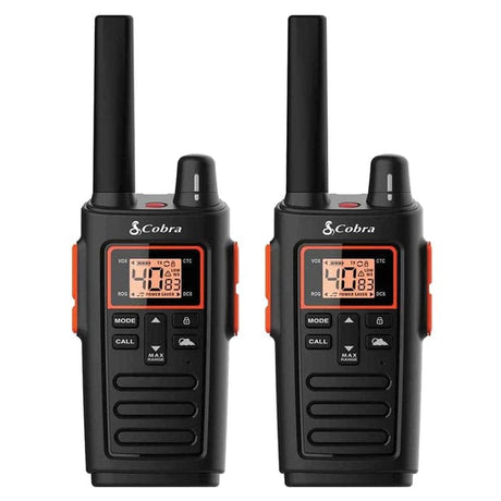 Cobra Electronics Qualifies for Free Shipping Cobra Electronics 2-Way Radio 16-Mile Range 2-pk #RX380