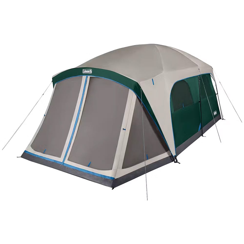 Coleman Qualifies for Free Shipping Coleman 12-Person Skylodge Camping Tent with Screen Room #2207381